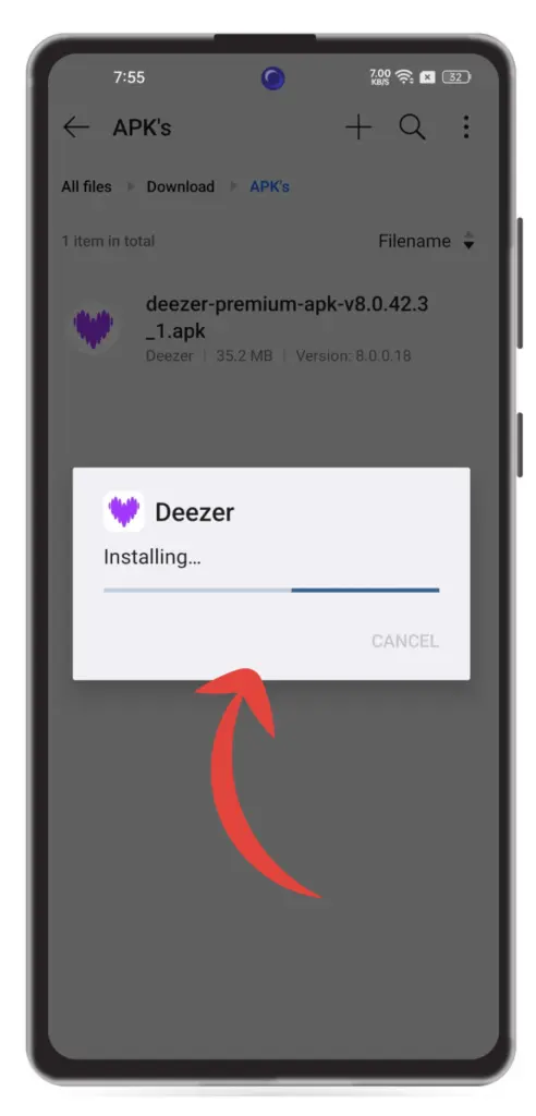 Deezer Premium APK for Android Device (2025) Mod Unlocked 20 Complete the Installation