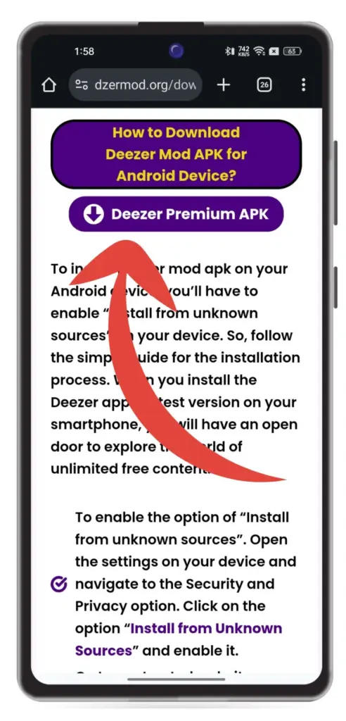 Deezer Premium APK for Android Device (2025) Mod Unlocked 17 Download APK File to Your Device